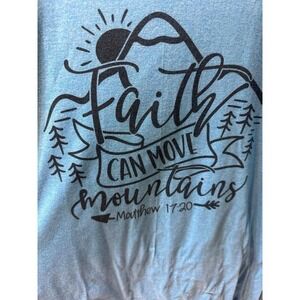 Faith can move mountains